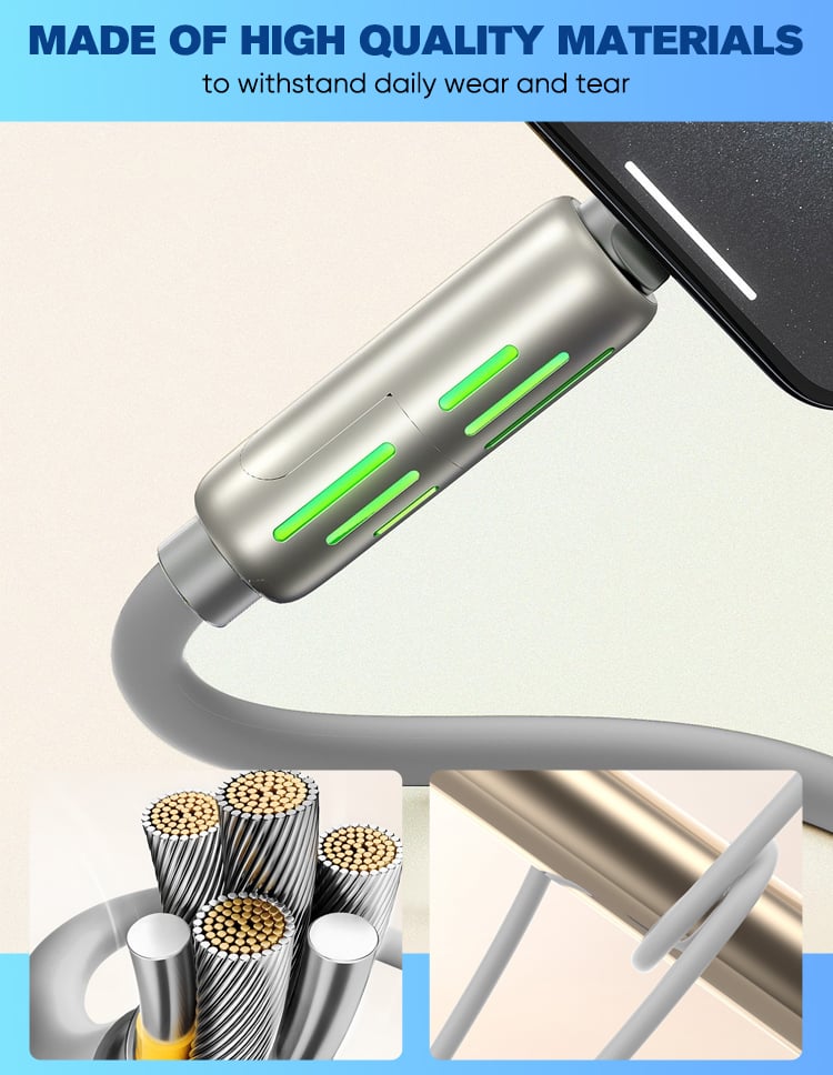 🔥4-in-1 Super Fast 240W Charging Cable