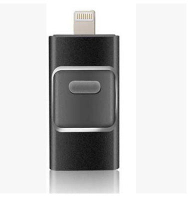 3-in-1 OTG Flash Drive – Portable High-Speed USB 3.0 Memory Stick with Type-C Adapter | Compatible with iPhone, Android, PC, Mac & Tablets