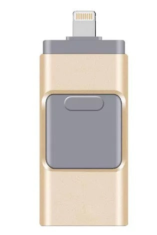 3-in-1 OTG Flash Drive – Portable High-Speed USB 3.0 Memory Stick with Type-C Adapter | Compatible with iPhone, Android, PC, Mac & Tablets