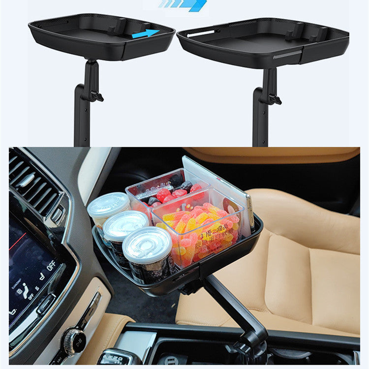 Car Cup Holder Swivel Tray