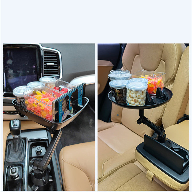Car Cup Holder Swivel Tray