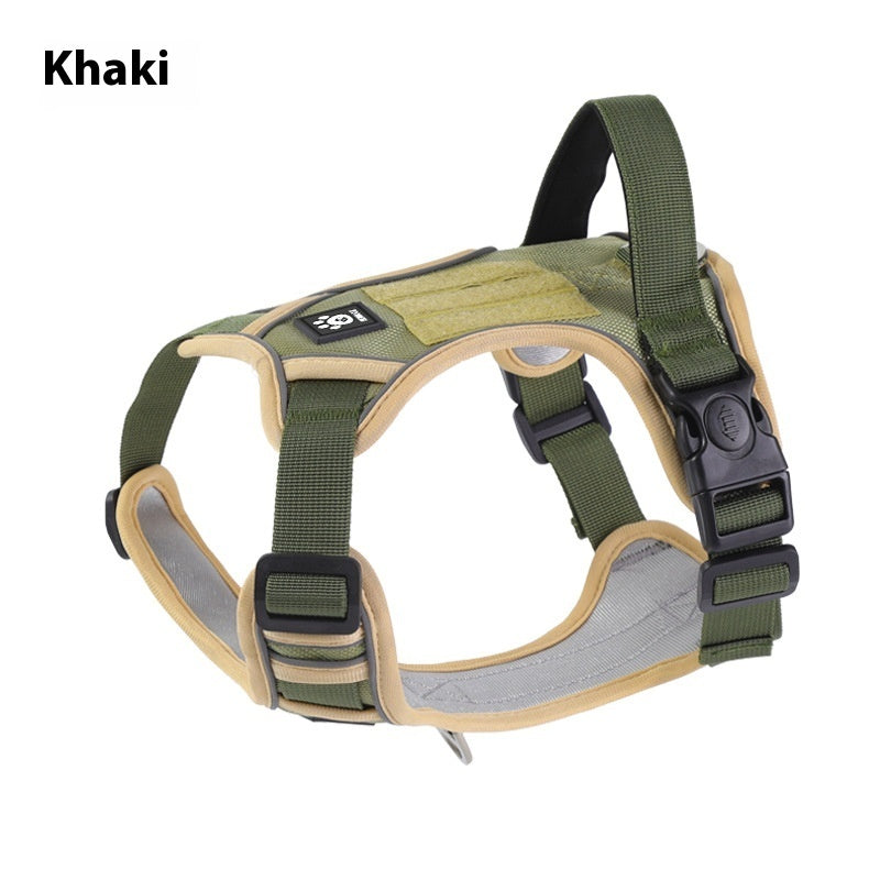 Adjustable Reflective Pet Harness and Leash | LEASHNGO
