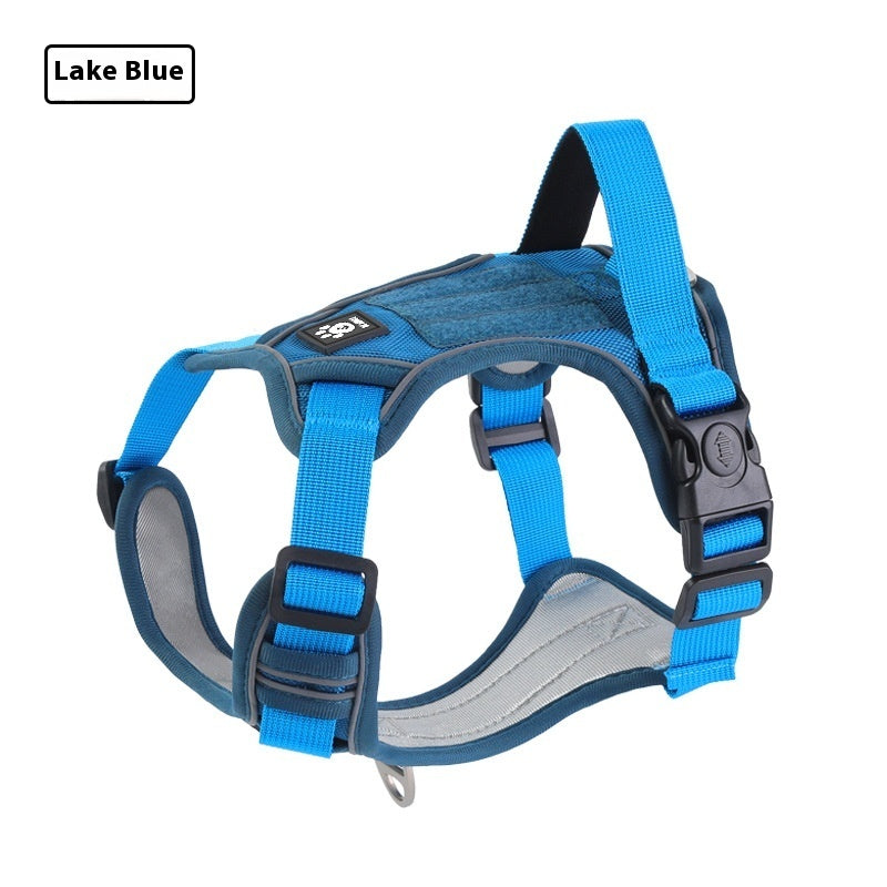 Adjustable Reflective Pet Harness and Leash | LEASHNGO