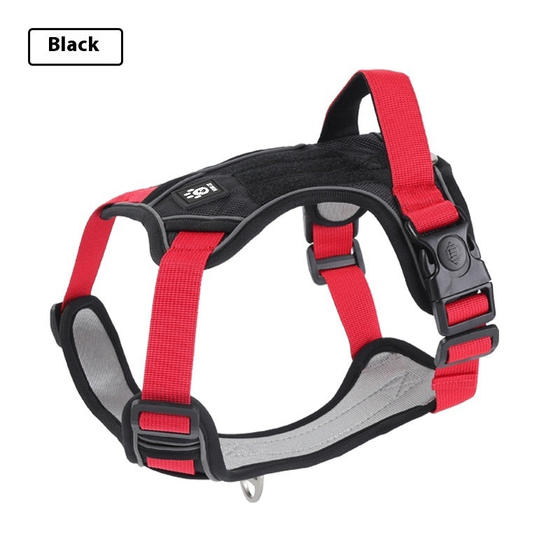 Adjustable Reflective Pet Harness and Leash | LEASHNGO