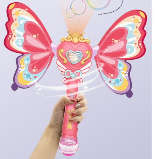 Bubble gun with LED lights | BUBBLEPUFF