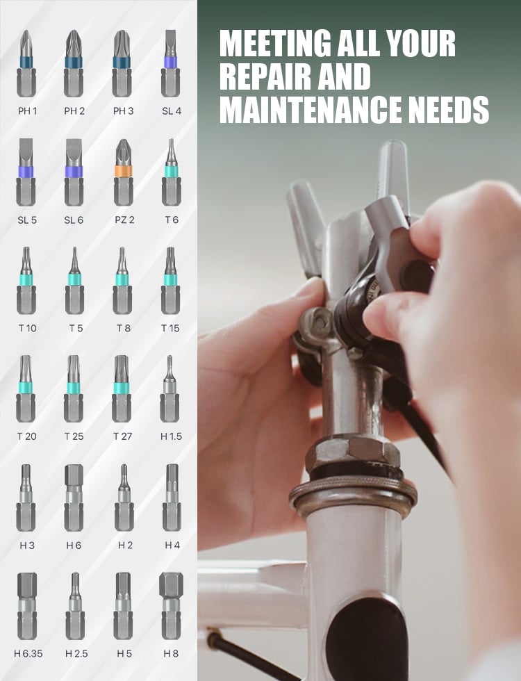 24 In 1 Ratchet Screwdriver Set