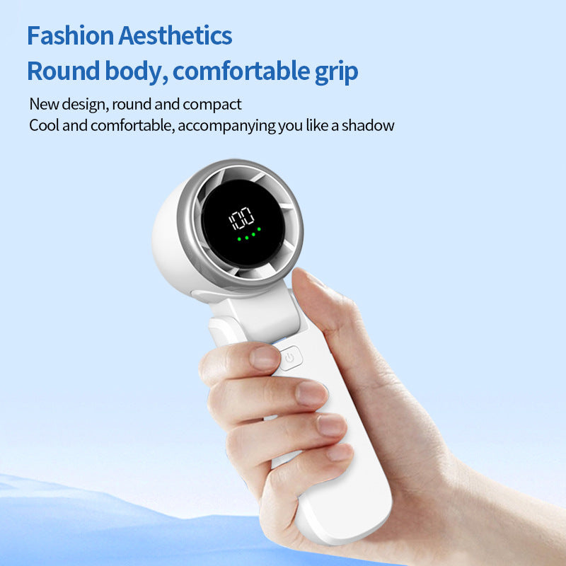 Hand folding high-speed turbine fan