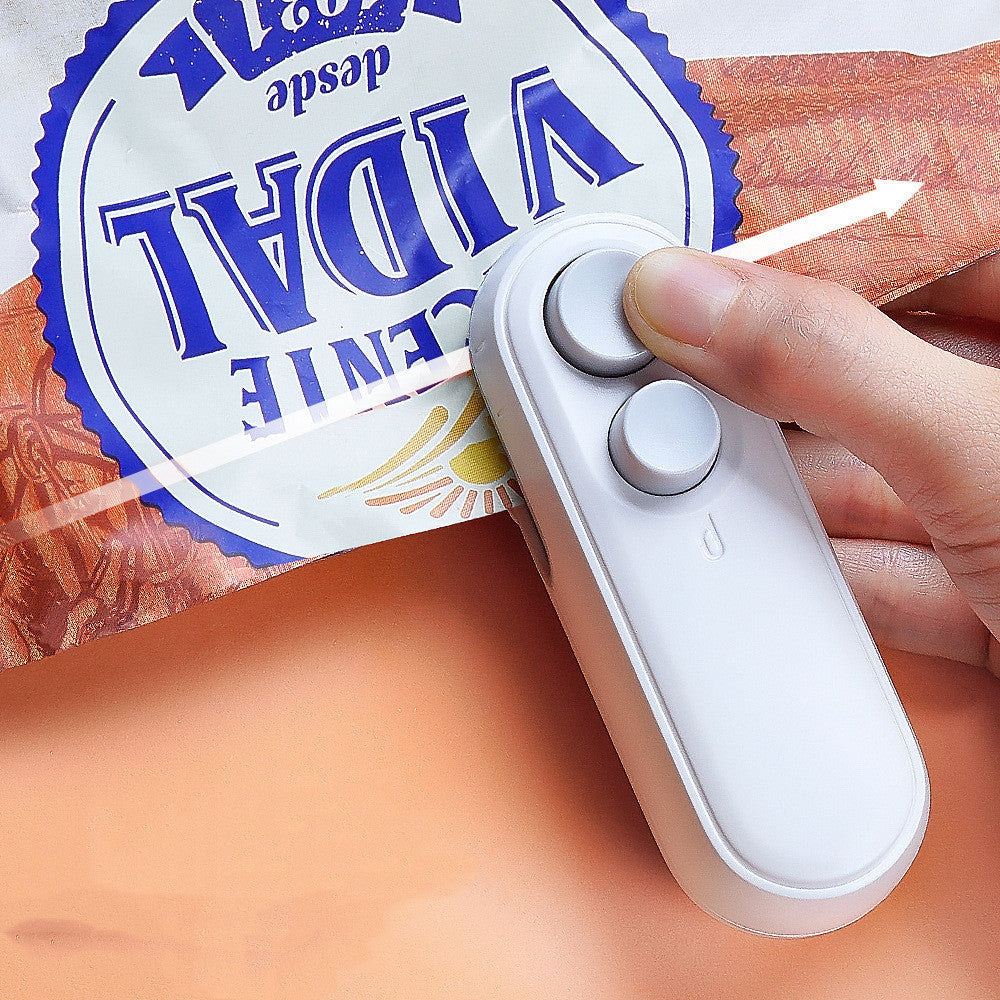 SealMate™ — USB Rechargeable Mini Bag Sealer & Cutter